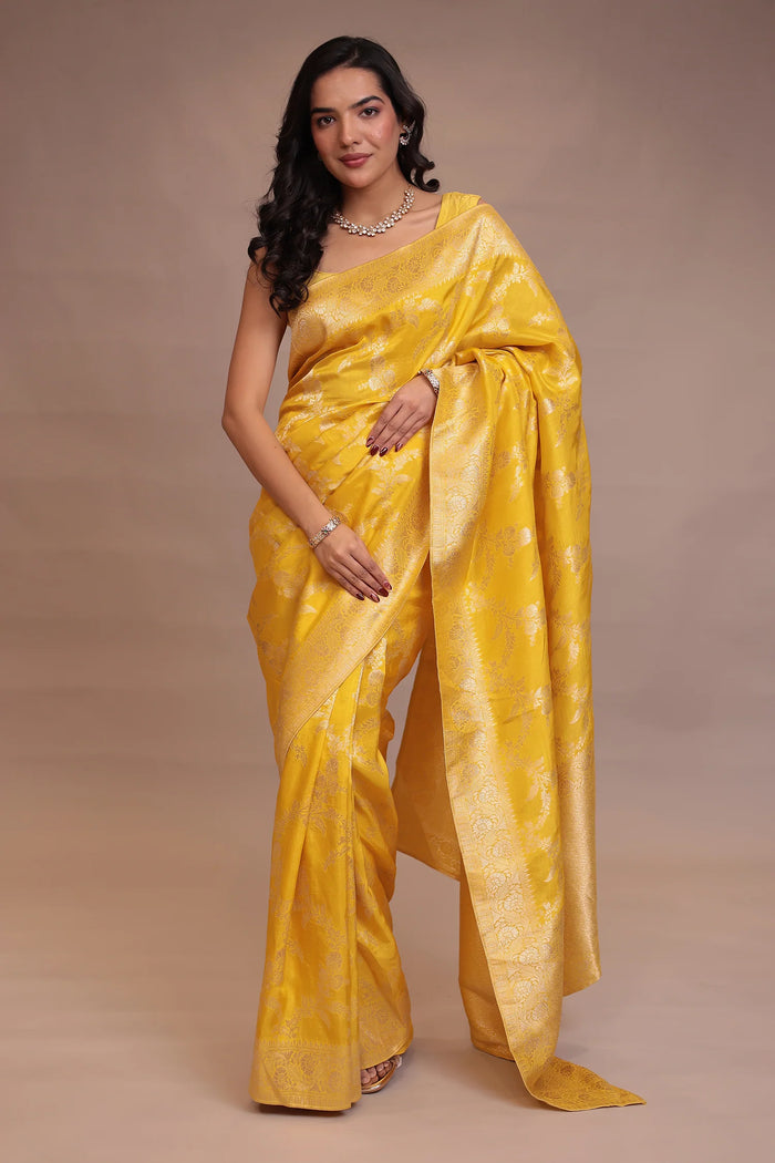 Celebrity's Blue Cotton Saree